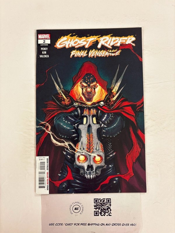 Ghost Rider #2 (Marvel Comics), raw comic book in NM condition — front cover