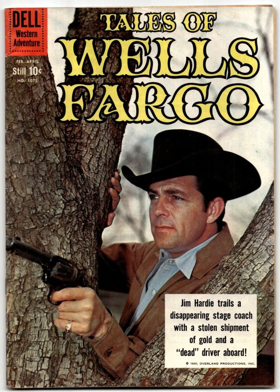 Four Color #1075 (Dell Comics, 1960), raw, ungraded comic book — front cover