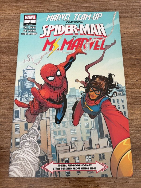 Marvel Team-Up #1 (Marvel Comics, 2019), raw comic book in NM condition — front cover