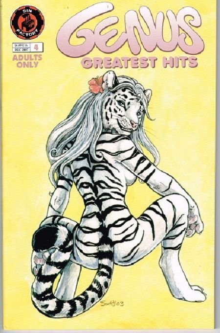 Genus Greatest Hits #4, raw, ungraded comic book — front cover