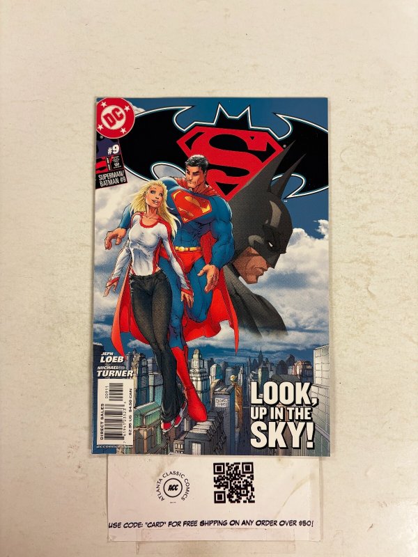 Superman Batman #9 (DC Comics), raw comic book in NM condition — front cover