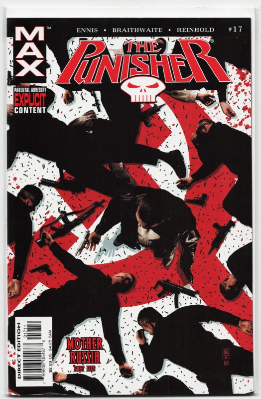 The Punisher #17 (Marvel Comics, 2005), raw, ungraded comic book — front cover