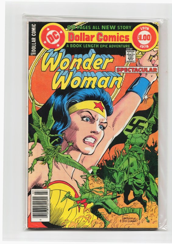 Wonder Woman Spectacular (1977) (DC Comics, 1977), raw, ungraded comic book — front cover