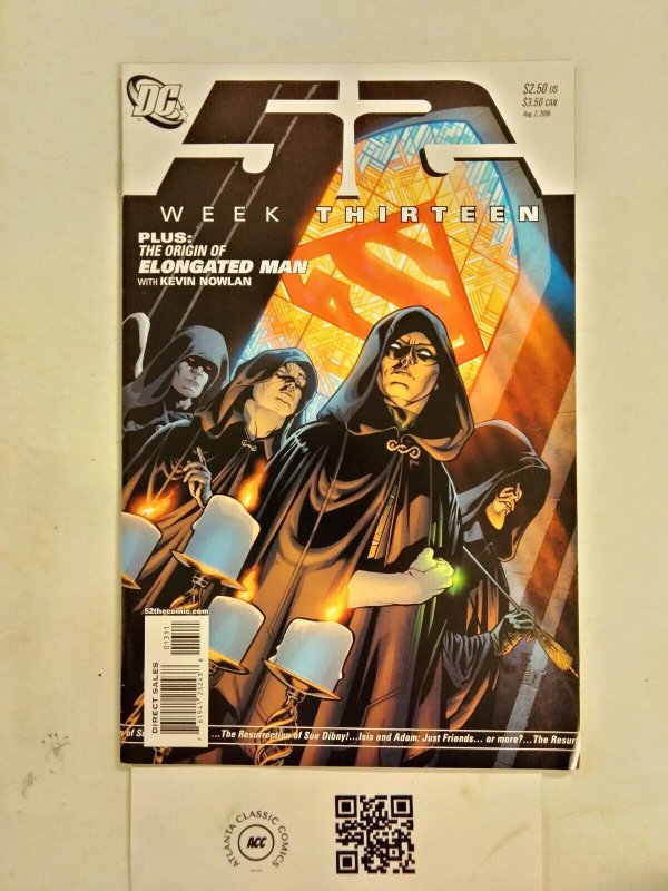 52 #13 (DC Comics), raw comic book in NM condition — front cover