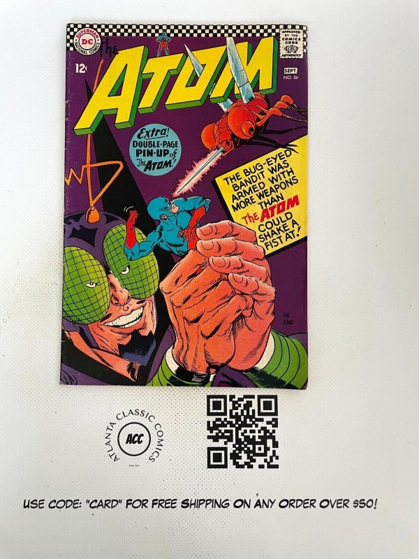 Atom #26 (DC Comics), raw comic book in VF condition — front cover