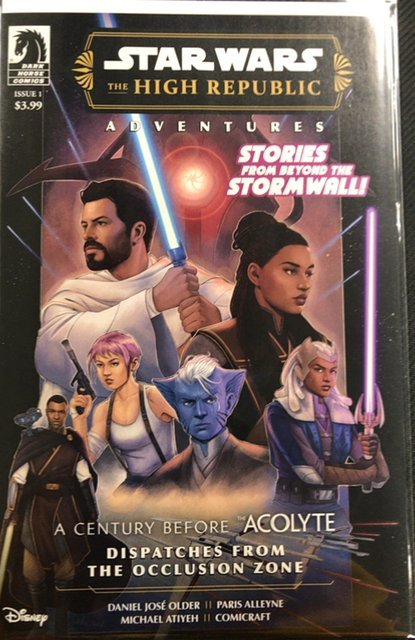 Star Wars: The High Republic Adventures (Phase III)―Dispatches from the Occ..., raw, ungraded comic book — front cover
