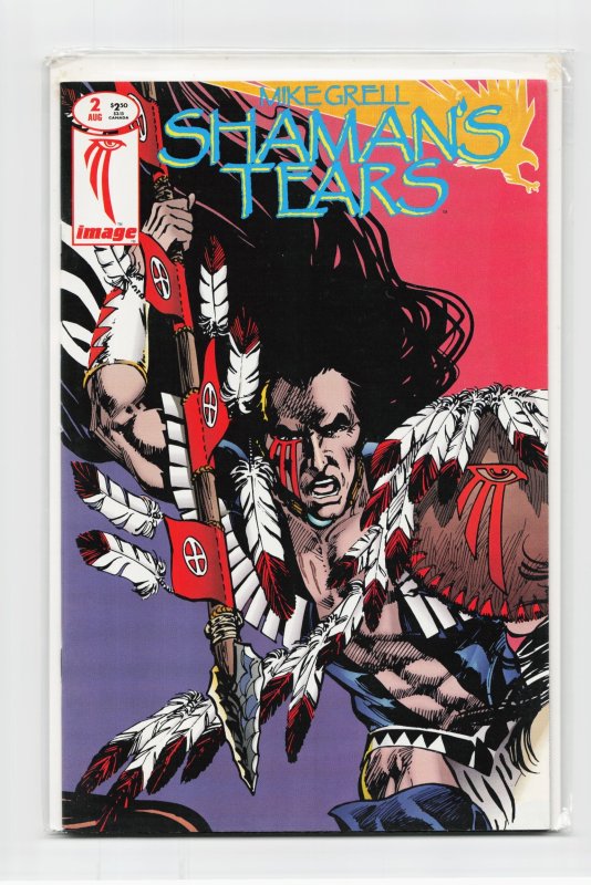 Shaman's Tears #2 (Image Comics, 1993), raw, ungraded comic book — front cover