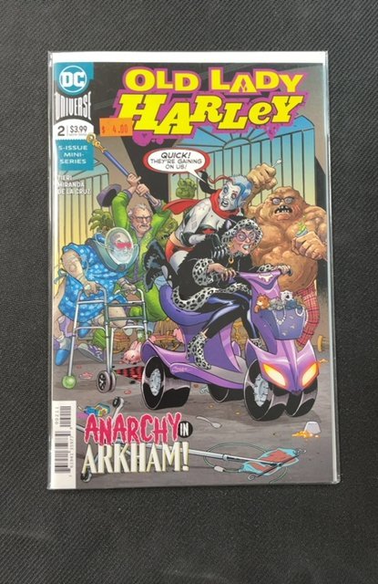 Old Lady Harley #2 (2019), raw, ungraded comic book — front cover