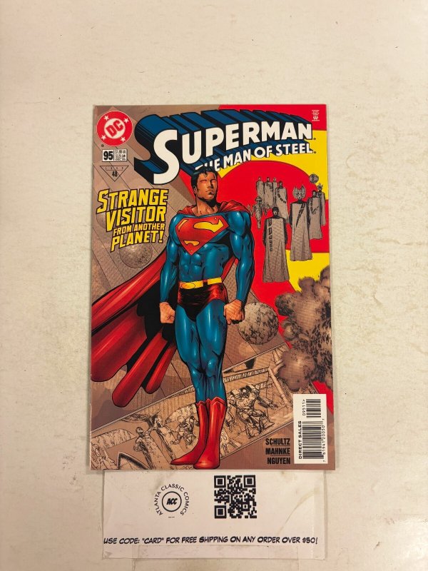 Superman the Man of Steel #95 (DC Comics, 1999), raw comic book in NM condition — front cover