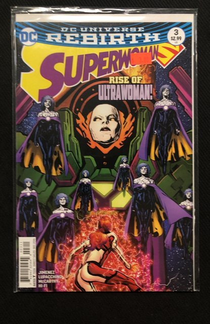 Superwoman #3 (2016), raw, ungraded comic book — front cover
