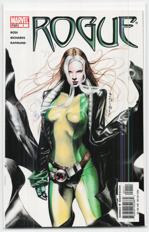 Rogue #1 (2004), raw, ungraded comic book — front cover