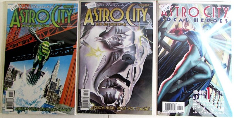Astro City Lot of 3 #17, 18, Local Heroes 1 (1999) Image 1st Print Comic Books (1999), raw, ungraded comic book — front cover