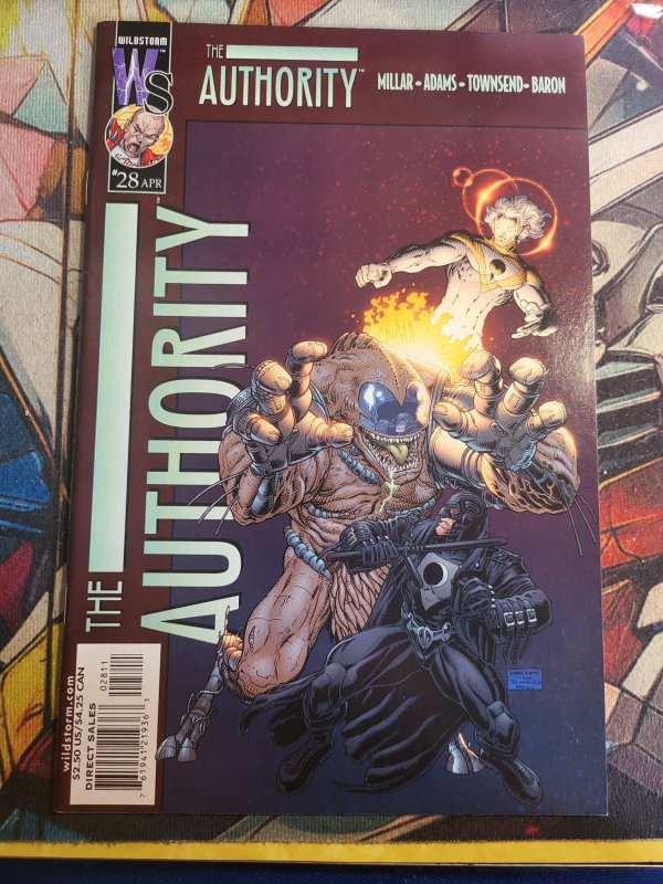 The Authority #28 (2002), raw, ungraded comic book — front cover