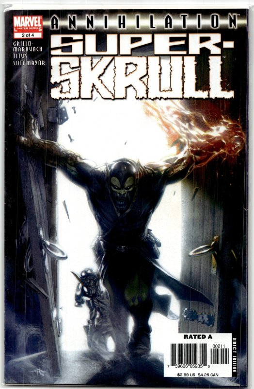 Annihilation: Super-Skrull #2 (2006), raw, ungraded comic book — front cover