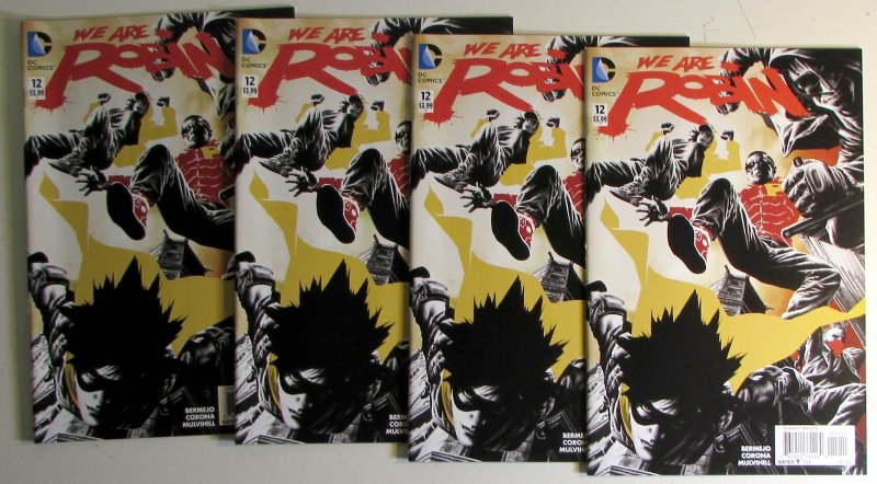 2016 We Are Robin Lot of 4 #12 x4 DC Comics NM 1st Print Comic Books (DC Comics, 2016), raw comic book in NM condition — front cover