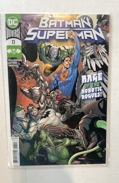 Batman / Superman #13 (2020), raw, ungraded comic book — front cover