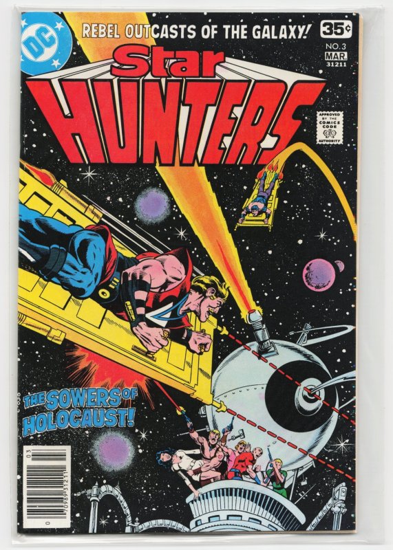 Star Hunters #3 (1978), raw, ungraded comic book — front cover