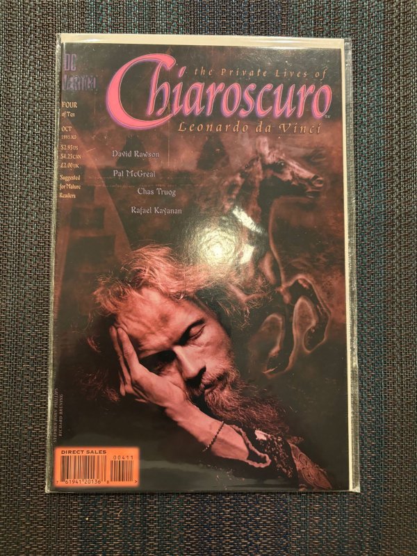 Chiaroscuro #4 (1995), raw, ungraded comic book — front cover