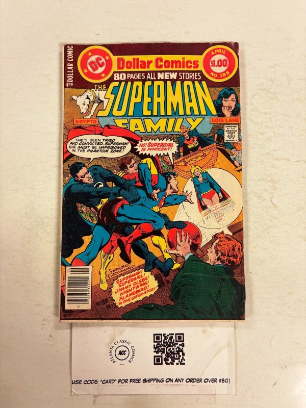 Superman Family #188 (DC Comics), raw comic book in FN condition — front cover