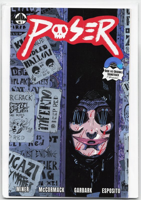 Poser #1 (Vault Comics, 2018), raw, ungraded comic book — front cover
