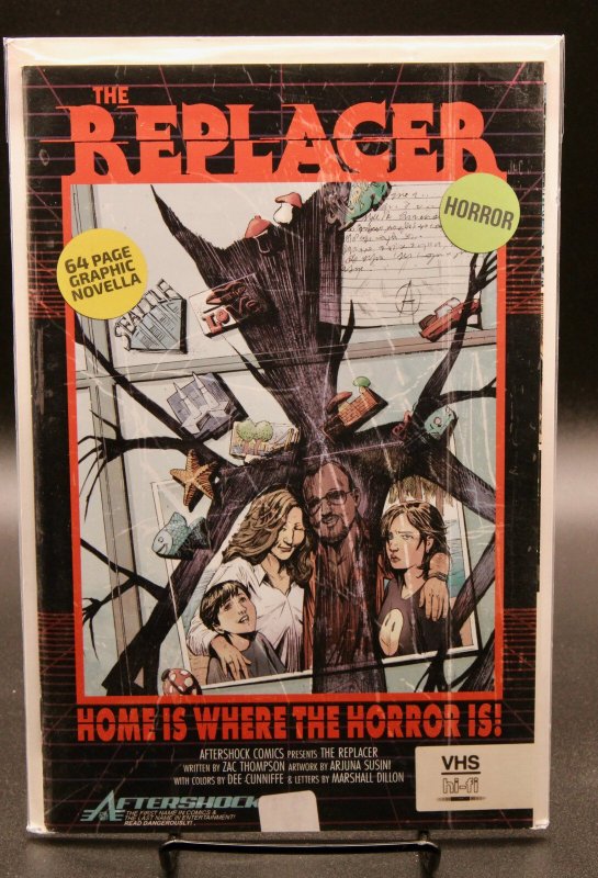 The Replacer – Graphic Novel - Aftershock Horror Comic (AfterShock Comics), raw, ungraded comic book — front cover