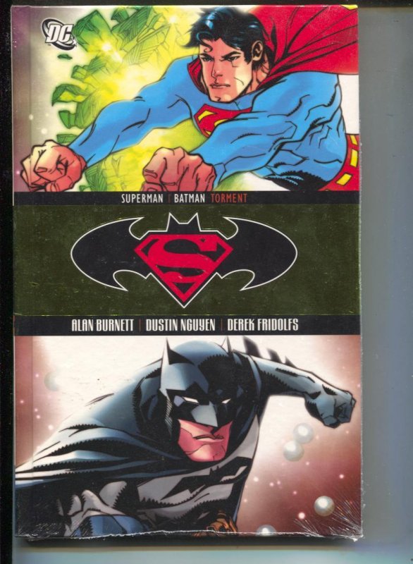 Superman & Batman: Torment-Sealed-Hardcover, raw, ungraded comic book — front cover