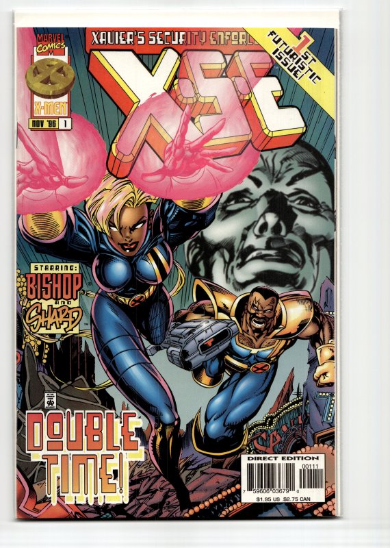 XSE #1 (1996), raw, ungraded comic book — front cover