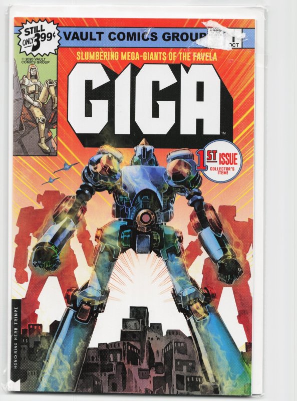 Giga #1 (2020), raw, ungraded comic book — front cover