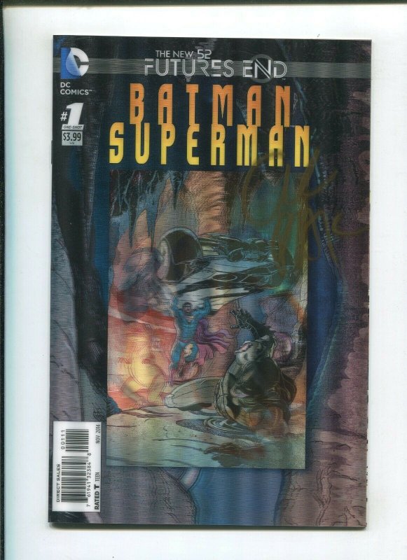 Batman Superman #1 (DC Comics, 2014), raw comic book in 9.2 condition — front cover