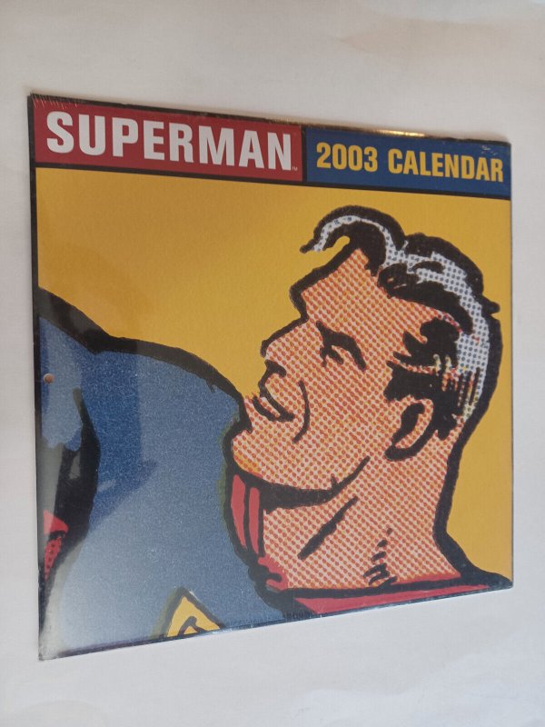Superman 2003 Calendar - Golden Age - Sealed - NEW (2003), raw, ungraded comic book — front cover
