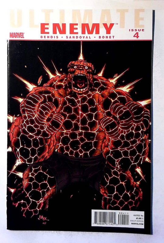 Ultimate Enemy #4 (Marvel Comics, 2010), raw comic book in NM- 9.2 condition — front cover