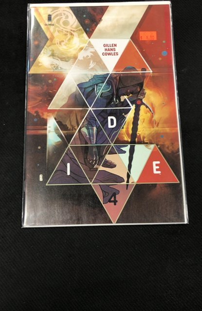 Die #4 (Image Comics, 2019), raw, ungraded comic book — front cover