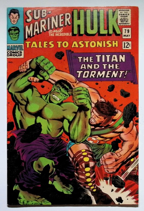 Tales to Astonish #79 (Marvel Comics, 1966), raw, ungraded comic book — front cover