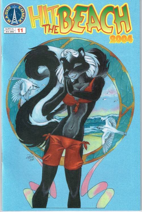 Hit the Beach #11 (2004), raw, ungraded comic book — front cover