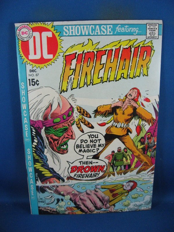 Showcase #87 (DC Comics, 1969), raw comic book in VF+ condition — front cover