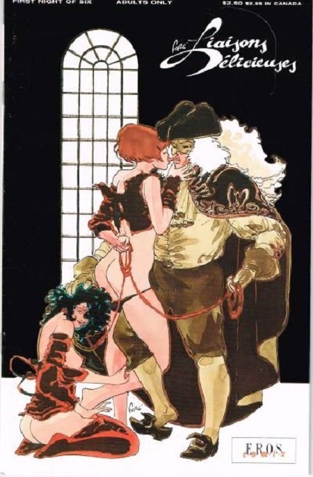 Liaisons Delicieuses #1 (1990), raw, ungraded comic book — front cover