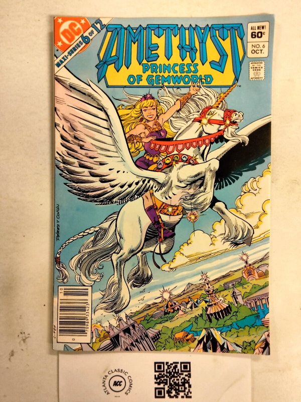 Amethyst #6 (DC Comics), raw comic book in VF condition — front cover