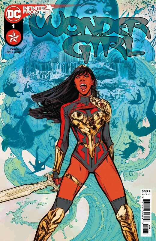 Wonder Girl #1 (DC Comics, 2021), raw, ungraded comic book — front cover