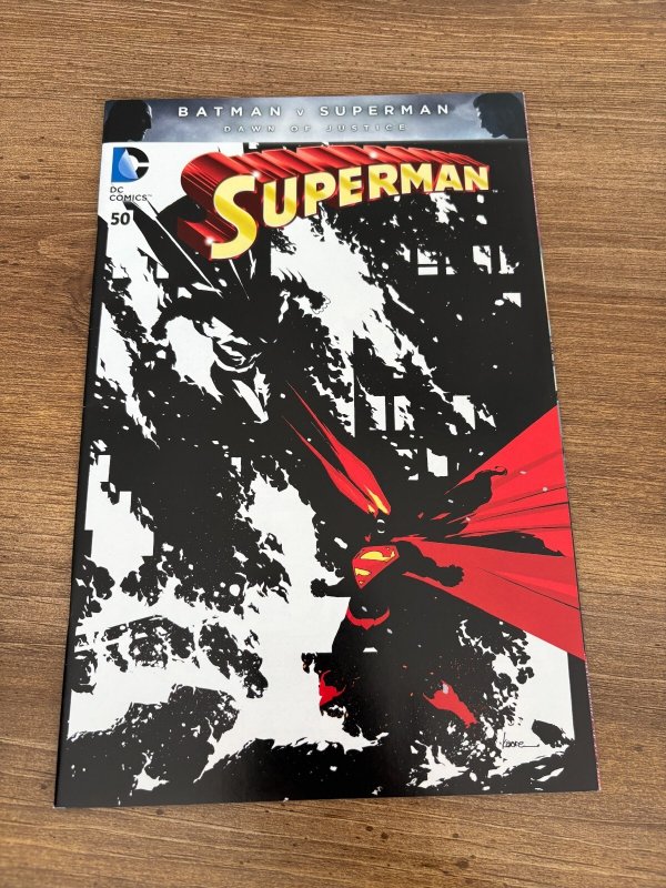 Superman #50 (DC Comics), raw comic book in NM condition — front cover