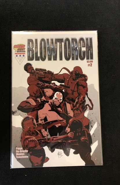 Blowtorch #2 (2021), raw, ungraded comic book — front cover
