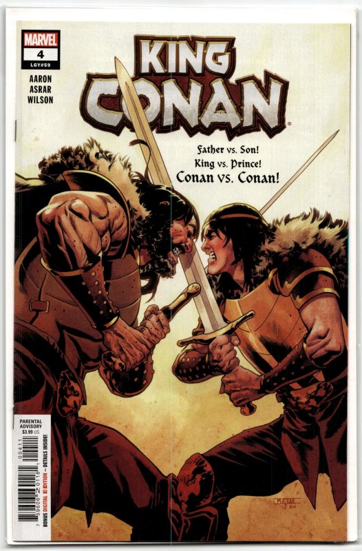 King Conan #4 (Marvel Comics, 2022), raw, ungraded comic book — front cover