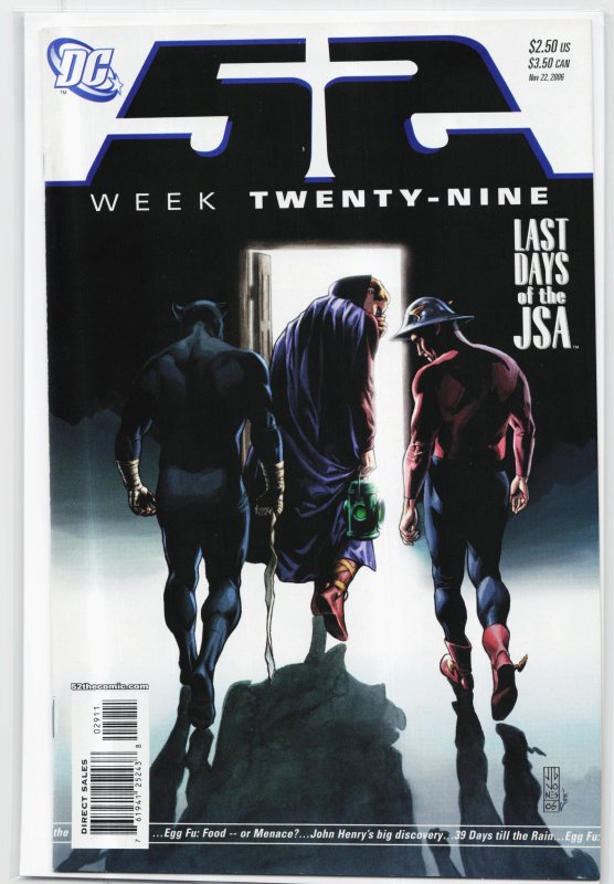 52 #29 (DC Comics, 2006), raw, ungraded comic book — front cover