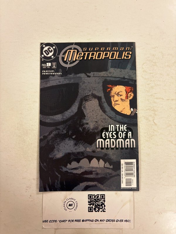 Superman: Metropolis #9 (DC Comics), raw comic book in NM condition — front cover