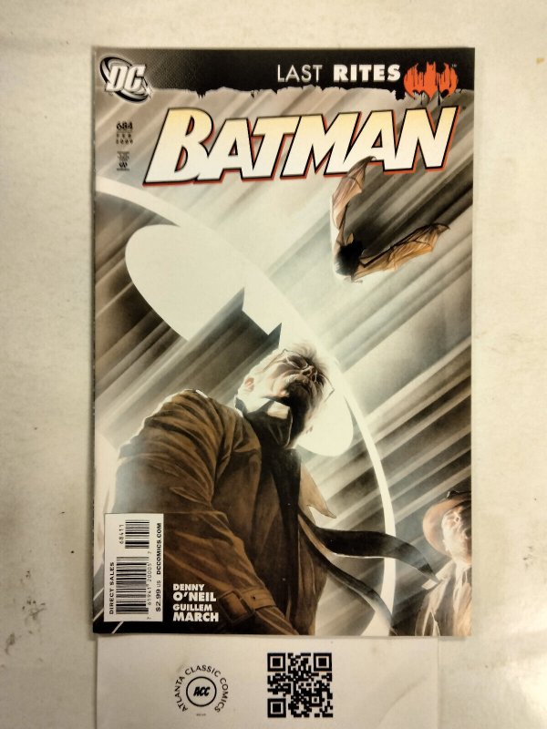 Batman #684 (DC Comics), raw comic book in NM condition — front cover