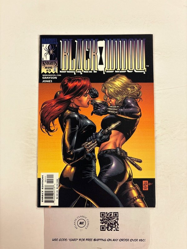 Black Widow #3 (Marvel Comics, 2016), raw comic book in NM condition — front cover