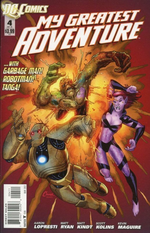My Greatest Adventure #4 (DC Comics, 2012), raw, ungraded comic book — front cover