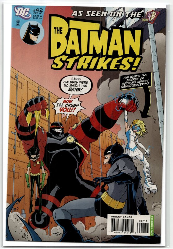 The Batman Strikes #42 (DC Comics, 2008), raw, ungraded comic book — front cover