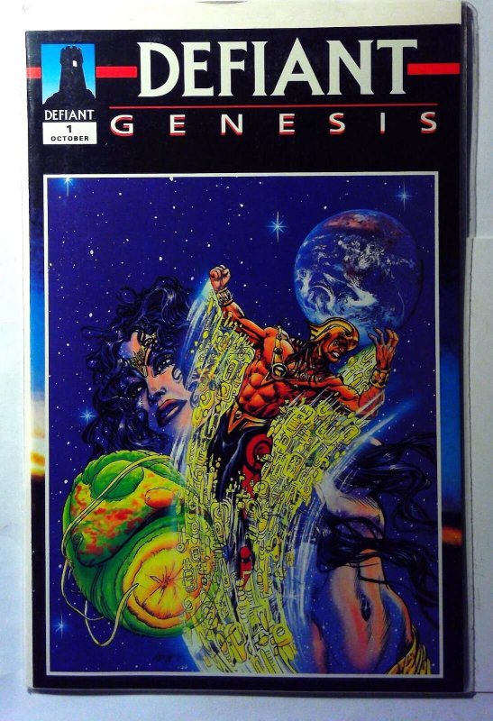 Defiant Genesis #1 (1993), raw, ungraded comic book — front cover