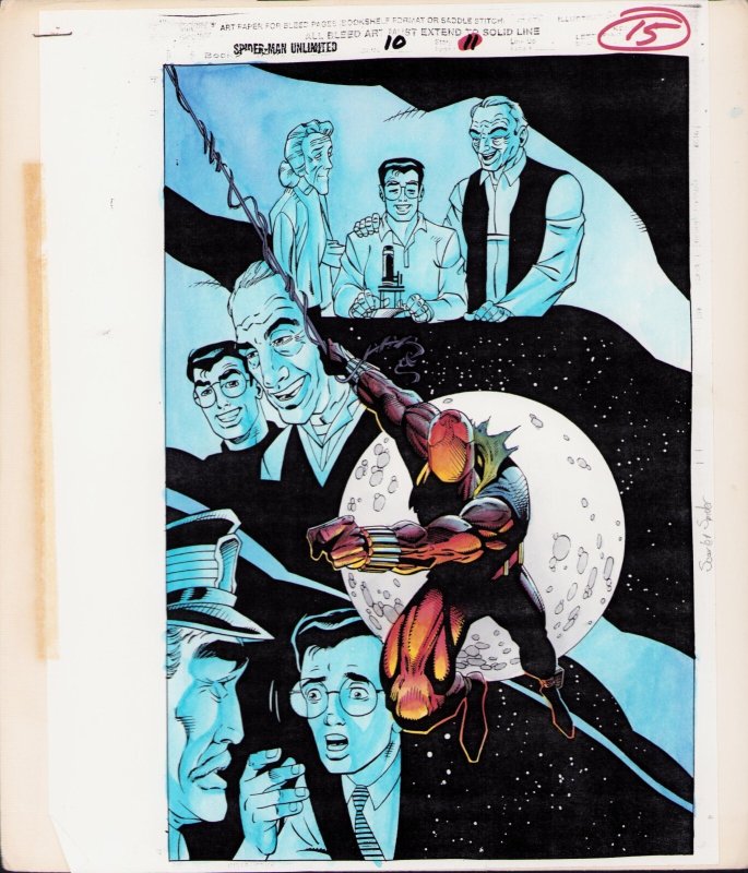 Spider-Man Unlimited #10 (Marvel Comics), raw, ungraded comic book — front cover