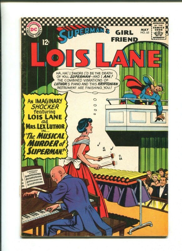 Lois Lane #65 (DC Comics, 1966), raw comic book in 6.0 condition — front cover
